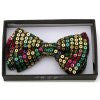Rainbow Sequin Bow Tie