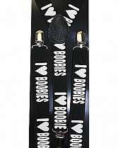 Suspenders - I Love Boobies
