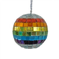 Rainbow Mirror Disco Ball