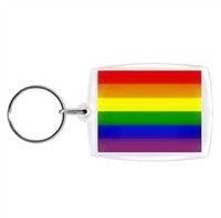 Keychain - Gay Pride Flag