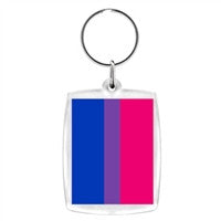 Keychain - Bisexual Pride Flag