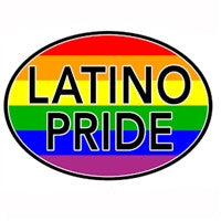 Euro Car Magnet - Latino Pride