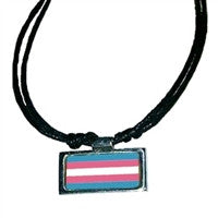 Transgender Flag Pendant