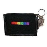 Gay Pride Rainbow Wallet - Bar