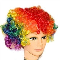 Gay Pride Curly Wig