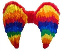 Gay Pride Feather Wings