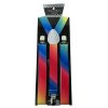 Suspenders - Rainbow Gradient Print