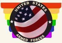 US Armed Forces with Rainbow Bumper Sticker