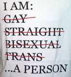 Short Sleeve Tee - I am a Person