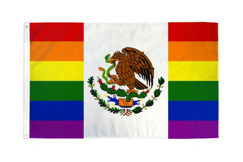 3 x 5 Mexico Pride Flag