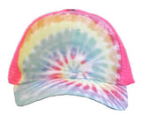 Rainbow Tye Die Mesh Hat
