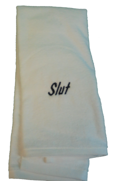 Slut Hand Towel